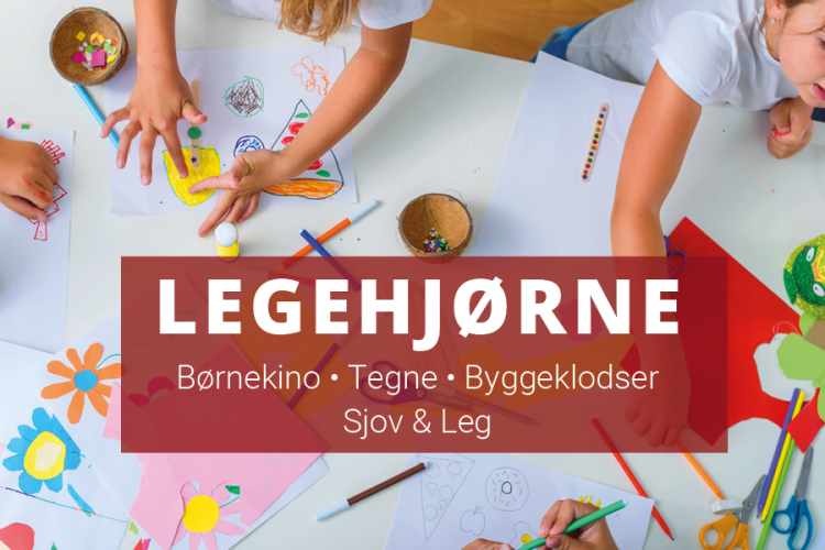 Legehjørne på messen
